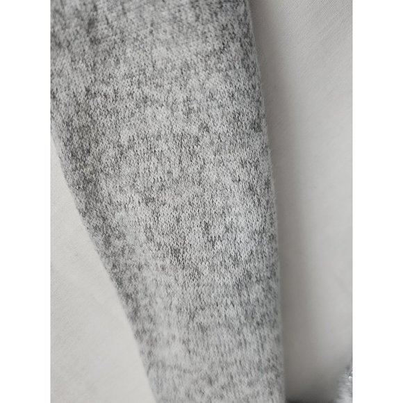 Dollie And Me Girls Gray White Metallic Polka Dot Long Sleeve Knit Dress Size 5 - Picture 8 of 16